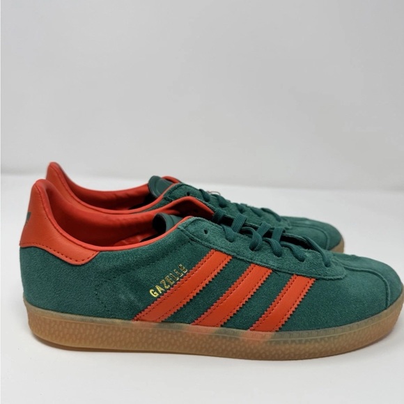 adidas Shoes - Adidas Gazelle Teal and Orange Sneakers 7 -7.5 women runs more like 7.5 and 8